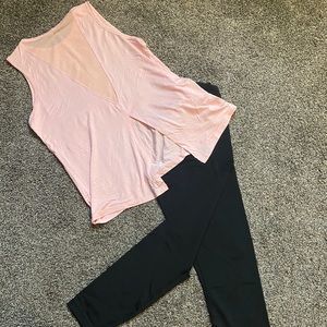 Yoga top and leggings bundle